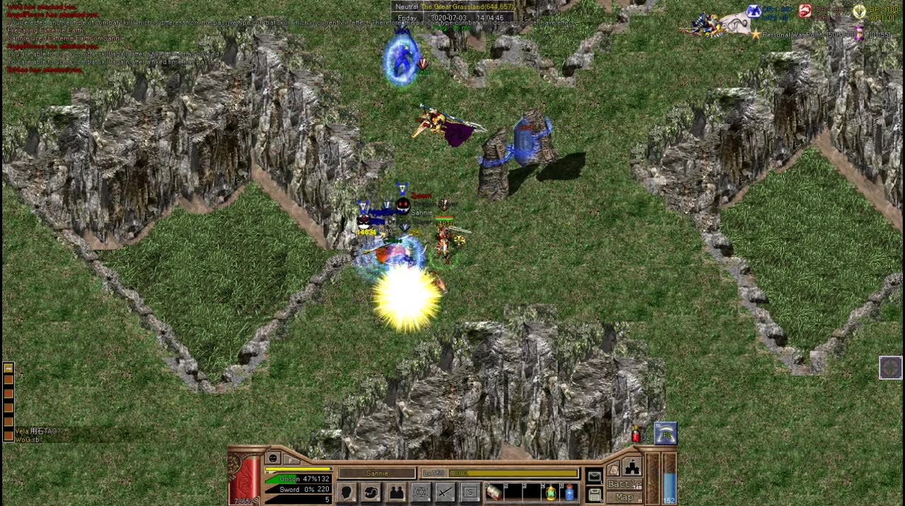 dragon raja online 03 07 2020 22 01 [720p]_哔哩哔哩 (゜-゜)つロ