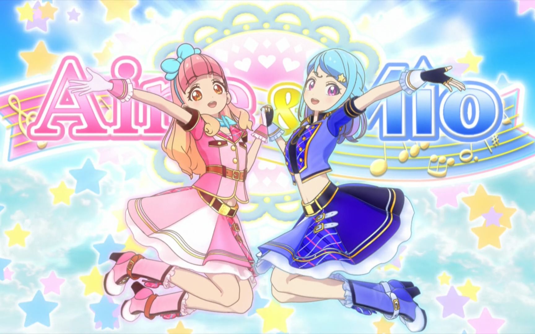 【偶像活动friends!】爱音×美绪首次组合live「アイカツフレンズ!