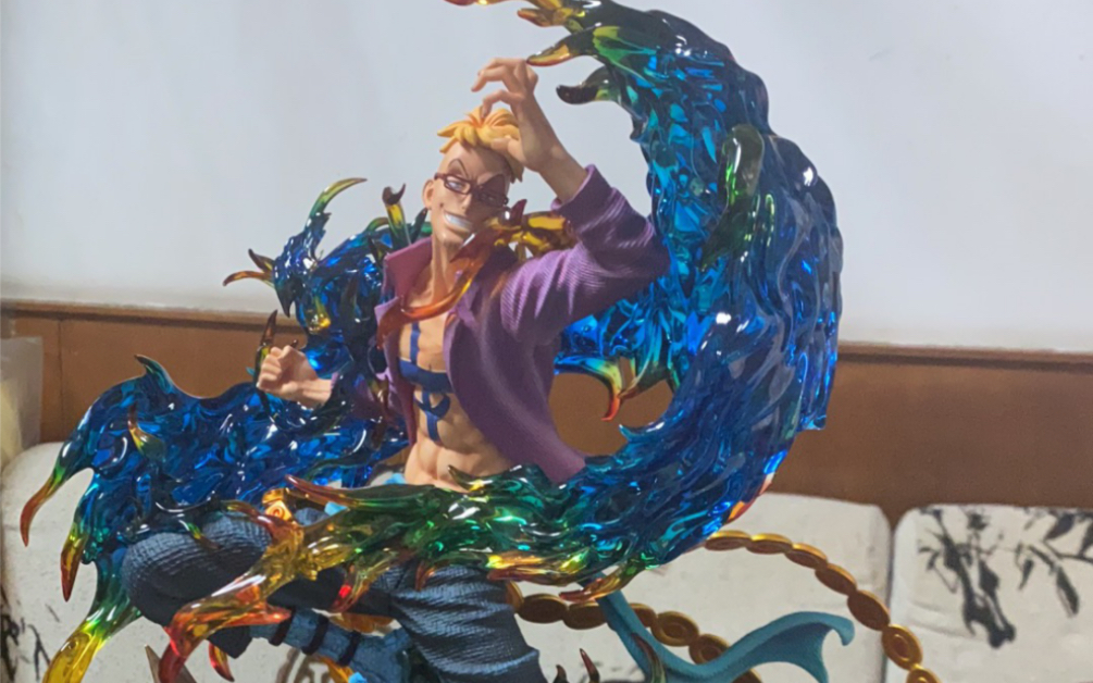 海贼手办:万象&lx 不死鸟马尔科 只讲真话,这款槽点太多.照骗?