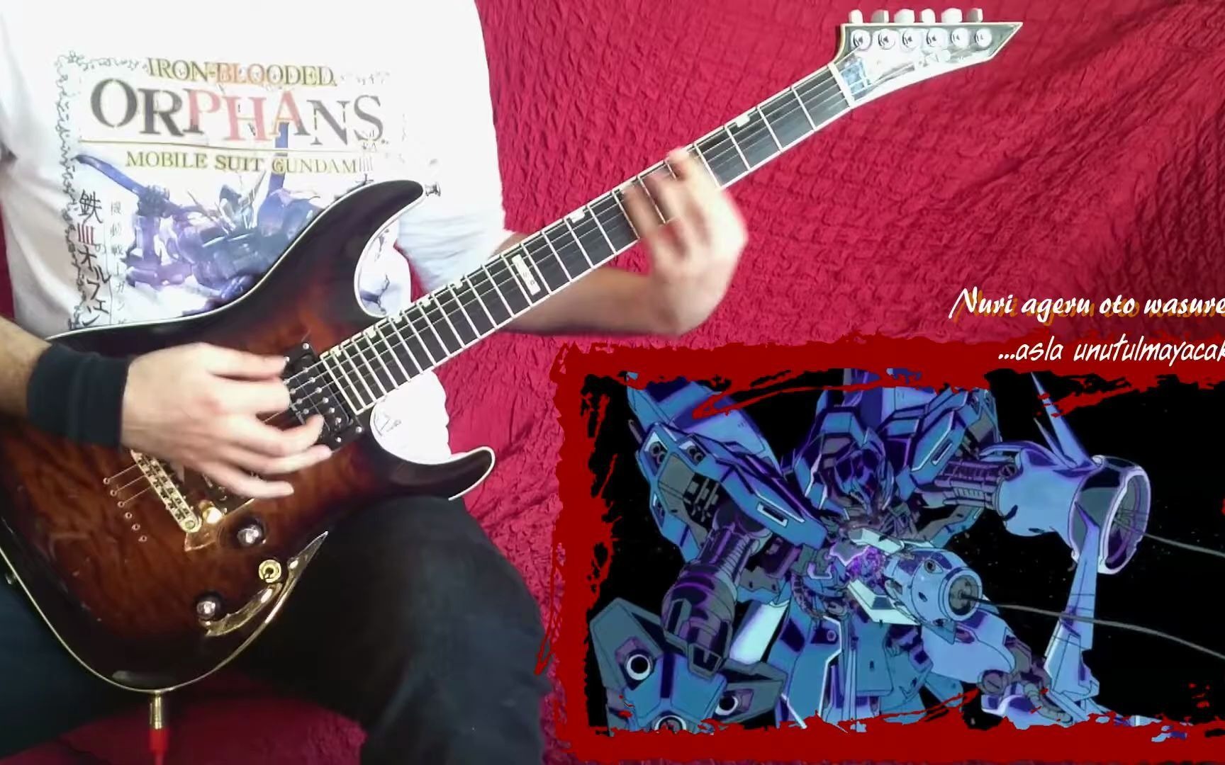 [图]Gundam Unicorn ED - StarRingChild (Guitar Cover) Full Ver.