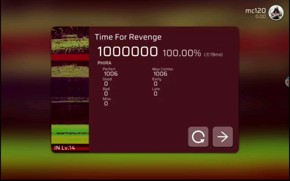 [图]【几何coop/phira】Time For Revenge IN Lv.14 All Perfect