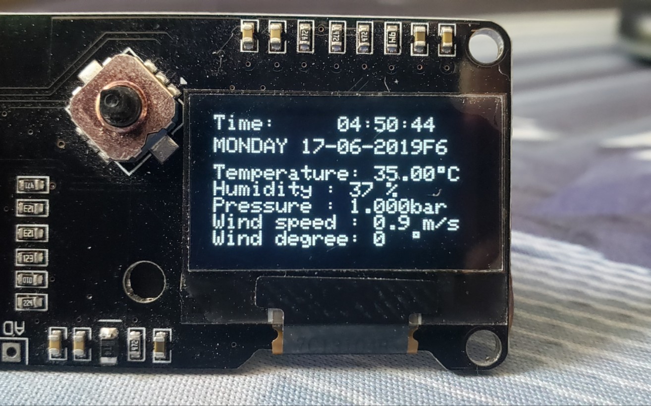 esp8266 气象站 时钟 weather station 所有教程后续有时间一定补发,谢谢理解哔哩哔哩bilibili