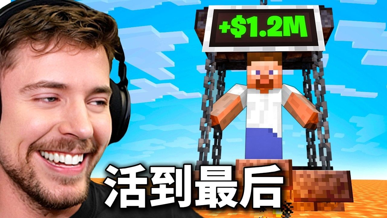 每多撑1分钟，奖金增加1000美元！
