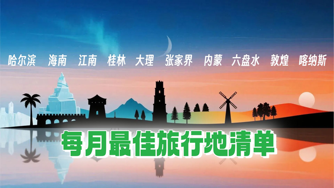 2025年99%的人都去错了时间!这份每月最佳旅行地清单请收好! 2025年99%的人都去错了时间!这份每月最佳旅行地清单请收好!