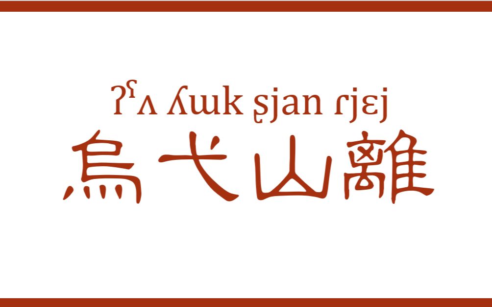 [图]公元一世紀漢語擬音試讀《漢書》中的西域國名！