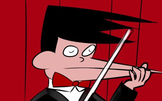 活动作品小夫用嘴替小提琴