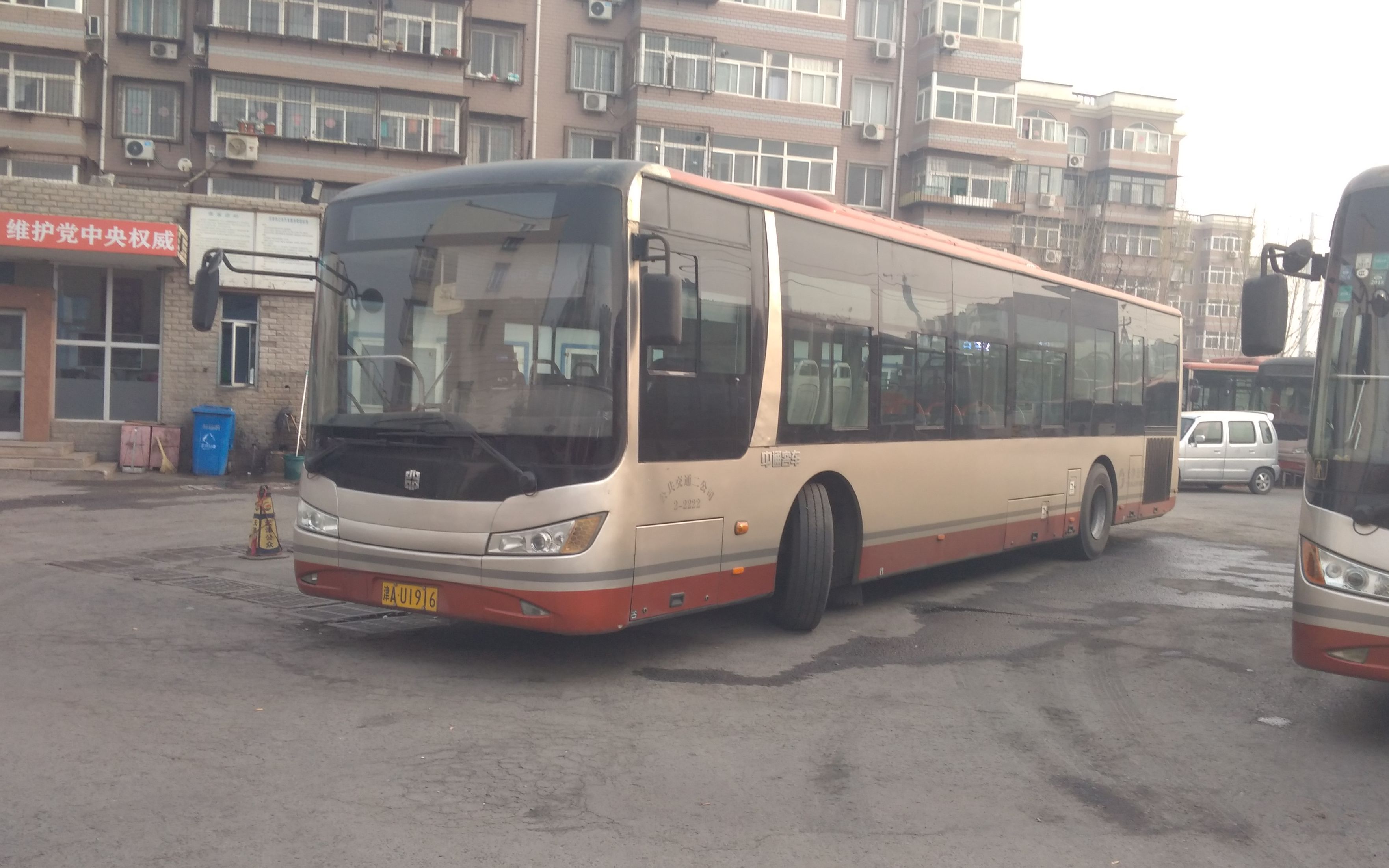 天津公交pov628路全程大寺龙居花园水木天成公交站