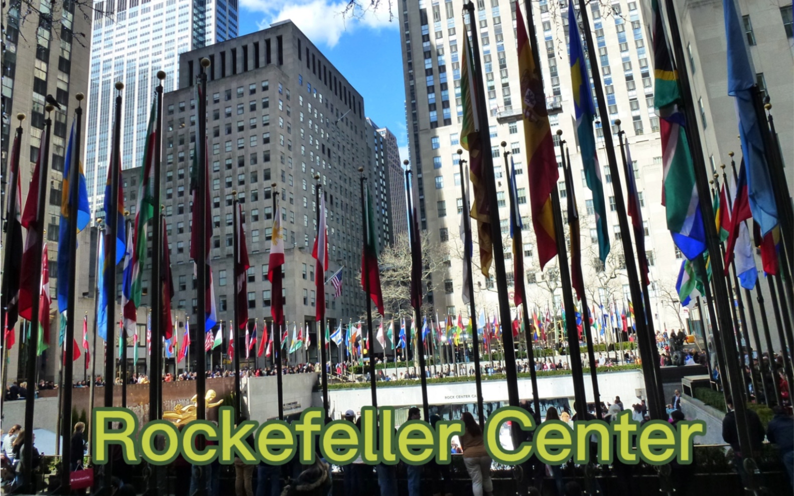 洛克菲勒中心(Rockefeller Center )哔哩哔哩bilibili