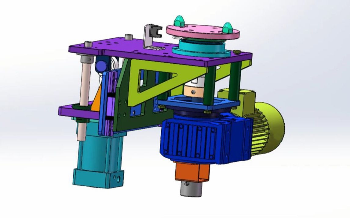 顶升旋转机构如何设计?电机及联轴器如何快速选型计算?