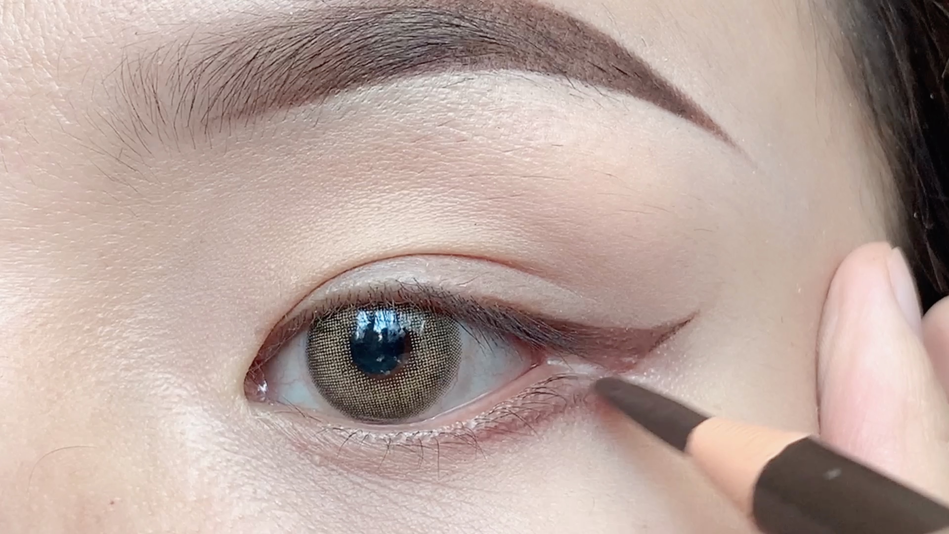 活动作品眉笔画眼线yyds