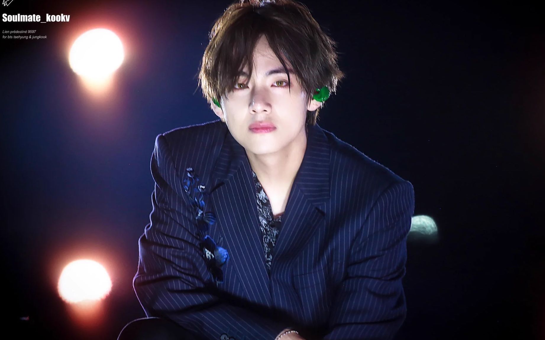 金泰亨mic drop丢麦打歌现场个人直拍