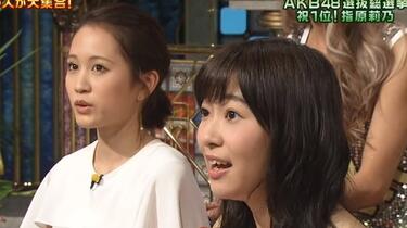 指原莉乃&前田敦子】150707 两代CENTER豪华共演：阿酱意外引骚动