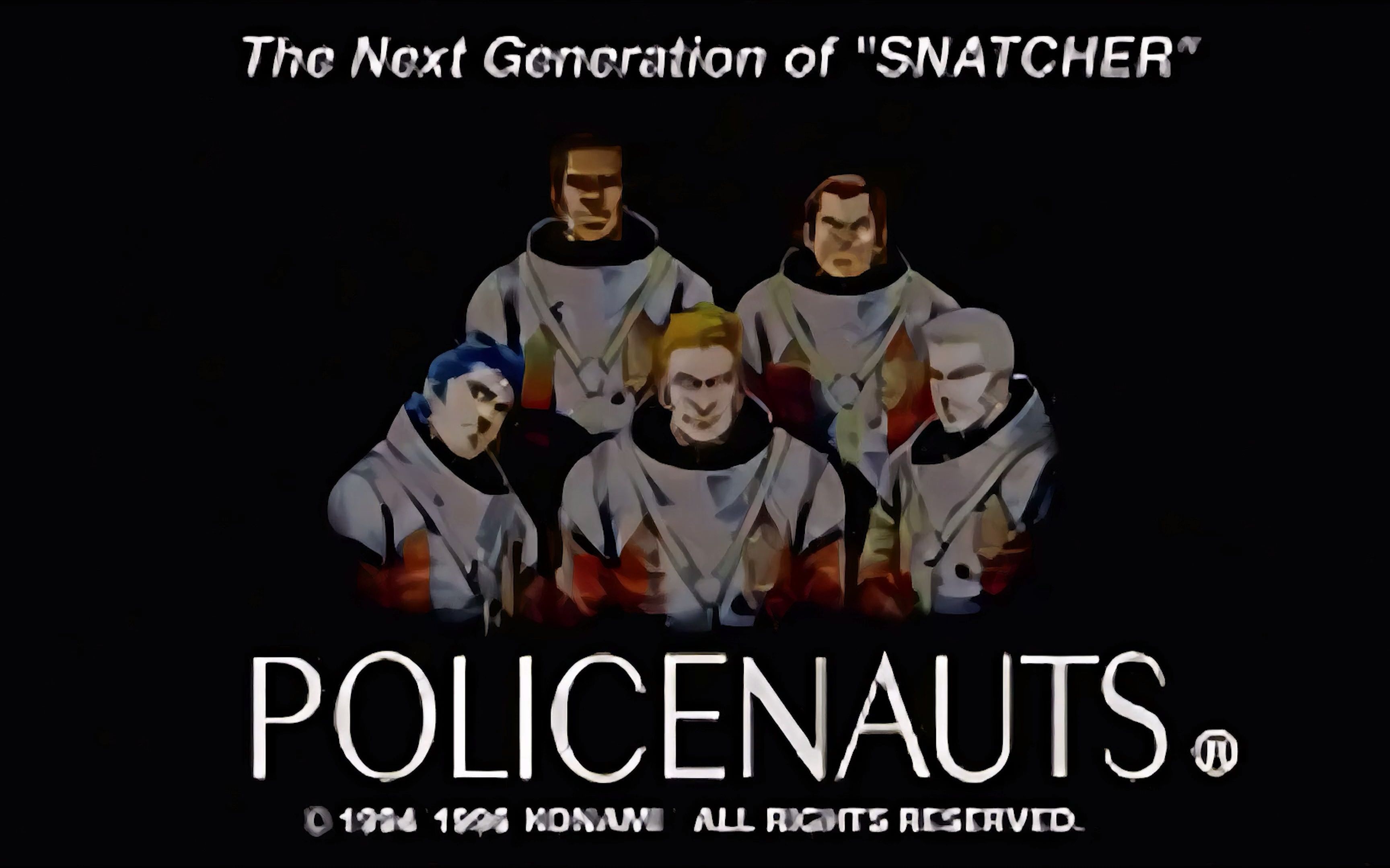 [图]【4K】宇宙骑警 Policenauts OP （SS世嘉土星 1996）