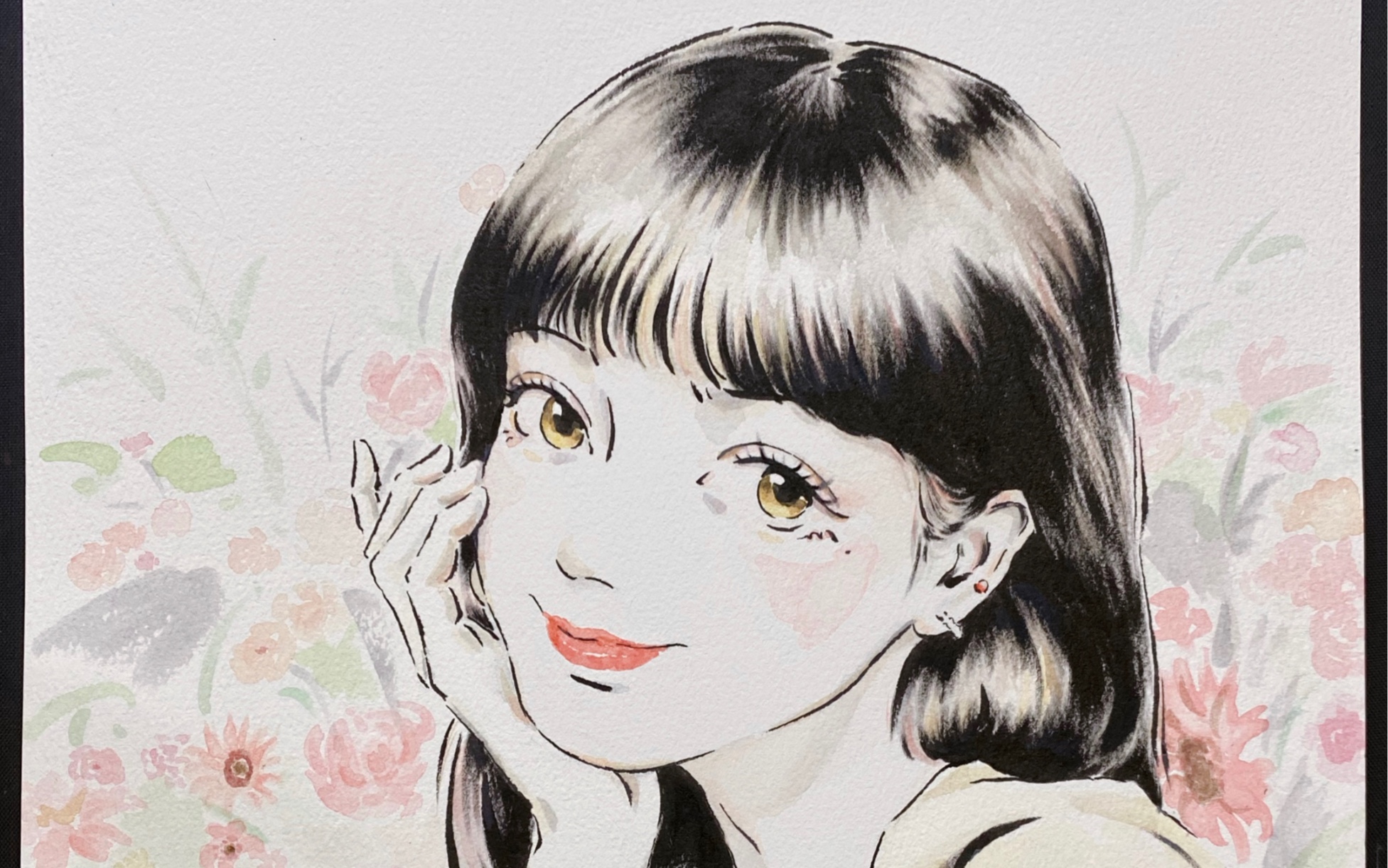 水彩人物速写系列-lisa