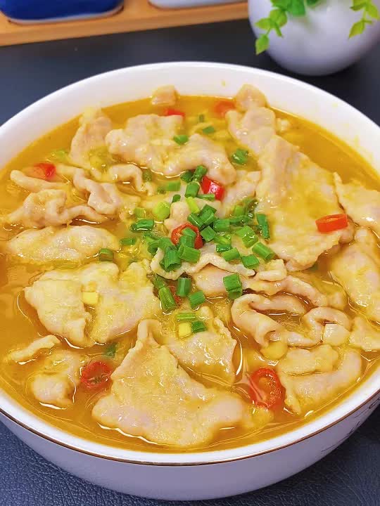 【美食制作】让你多吃三碗饭的酸汤肉片,原来是这样做的美食