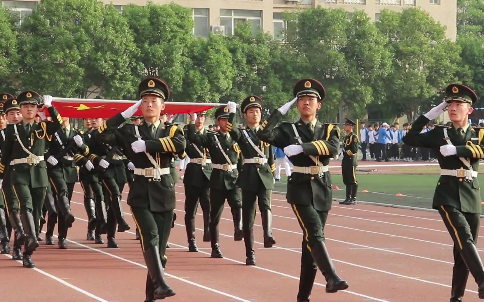 【陕西科技大学国旗护卫队】第八届视频哔哩哔哩bilibili