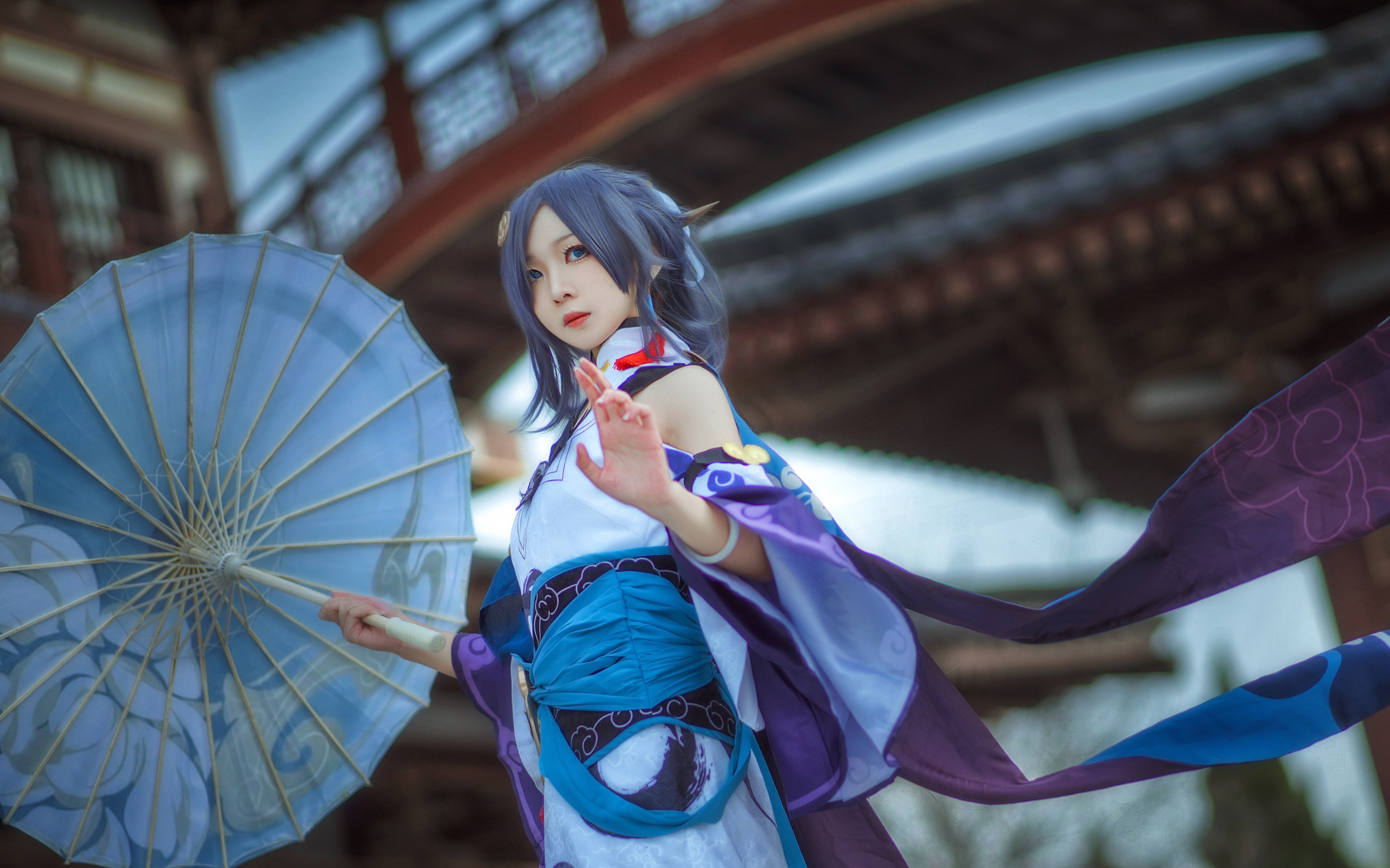 符华云墨丹心cos正片展示