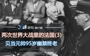 Video herunterladen: 二战维希法国作恶多端，活到95岁竟成罪过——贝当元帅（3）