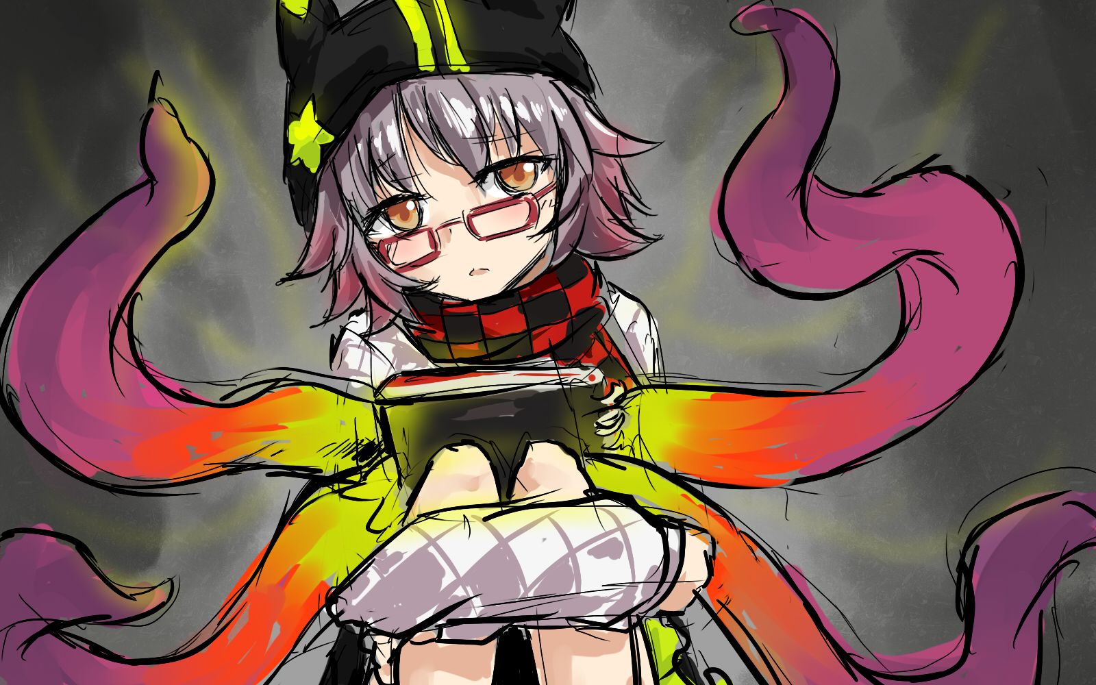 【明日方舟手书】深海色与触手play