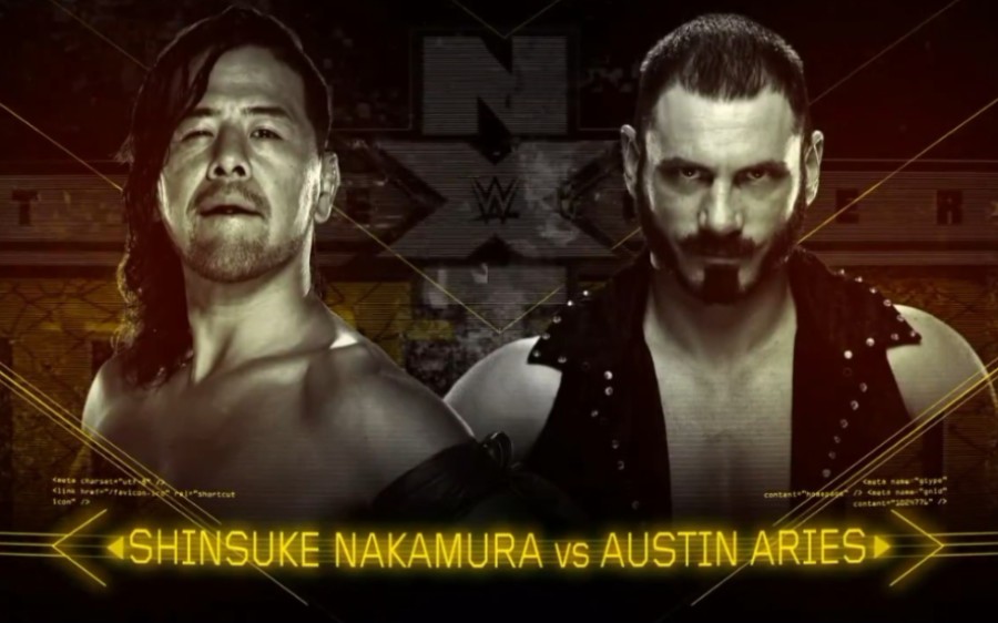 [图]【3.75★】Shinsuke Nakamura vs. Austin Aries–2016.NXT.TakeOver: The End