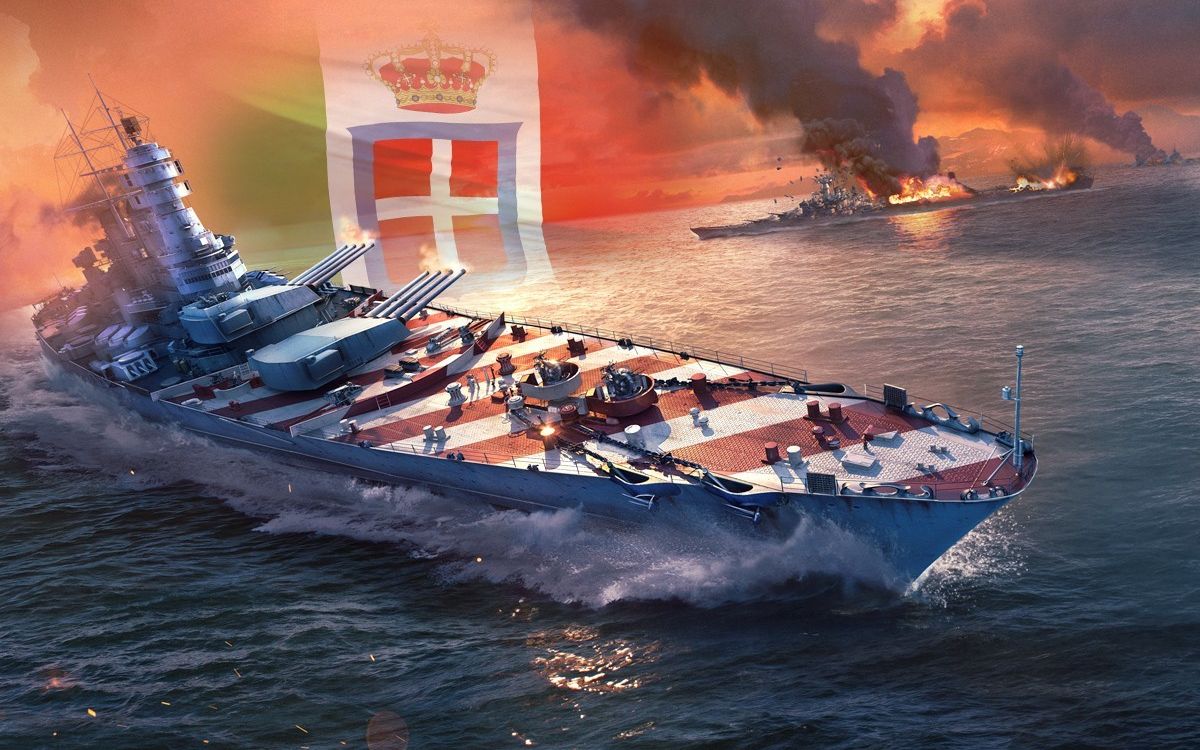 意大利战列舰哥伦布图片