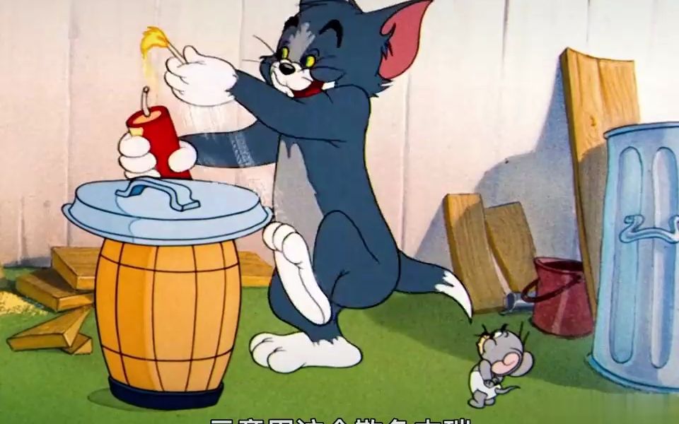 谁能拒绝在吃饭时来上一集猫和老鼠呢?(19)