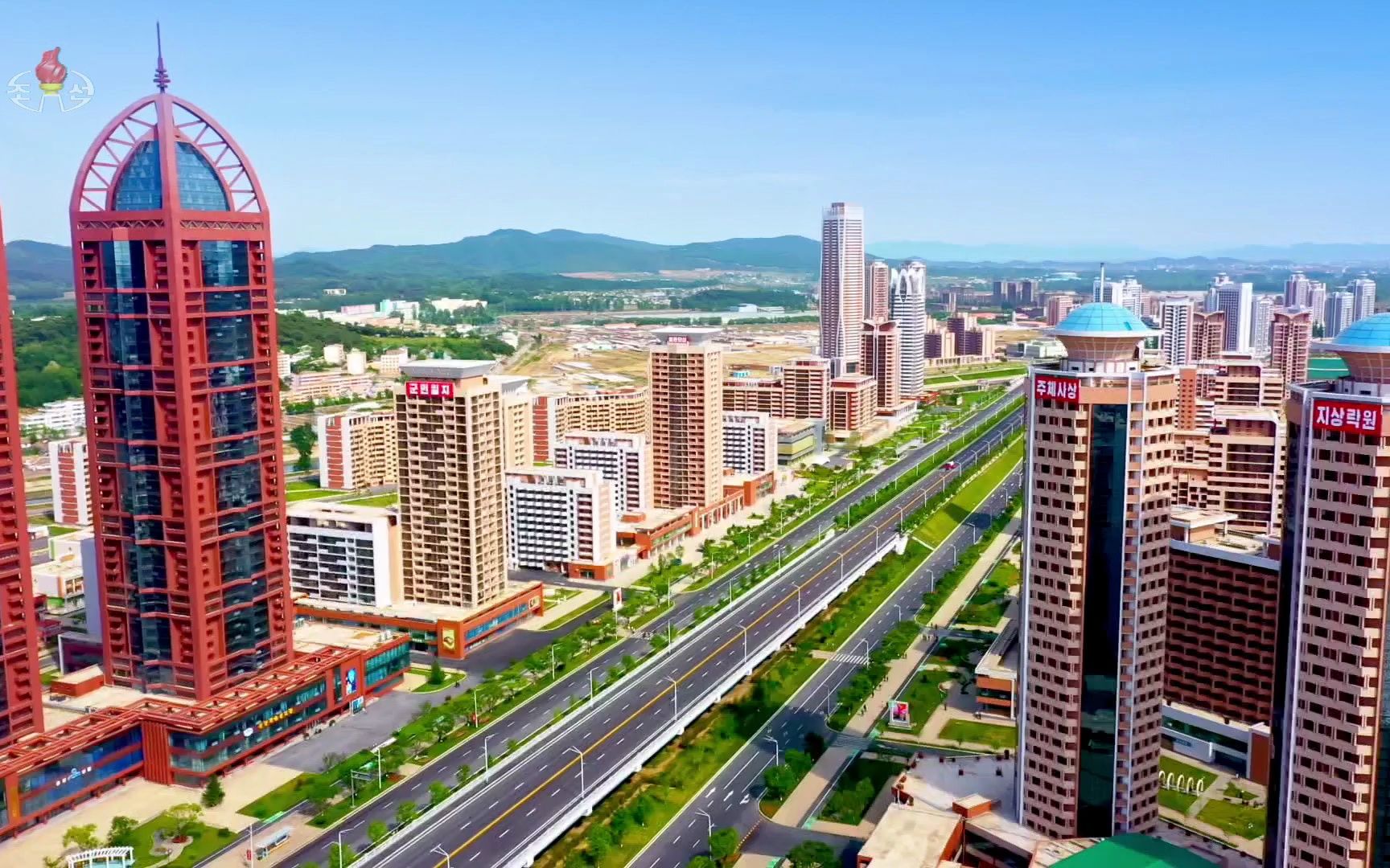 平壤的高楼大厦kctv2023.08.11