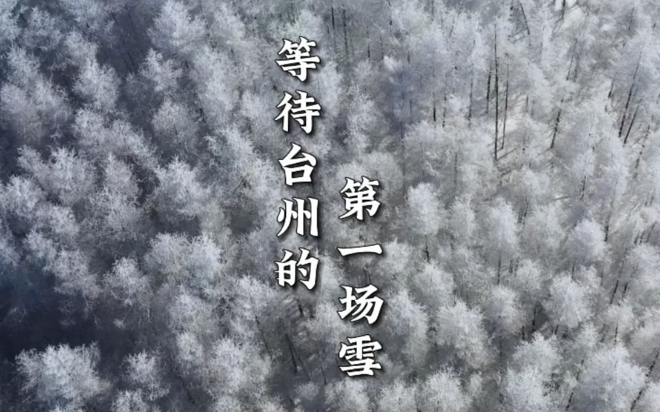 台好景丨今年冬天第一场雾凇你看了吗?括苍山、天台华顶等台州多地已进入冰雪“仙境模式”~哔哩哔哩bilibili