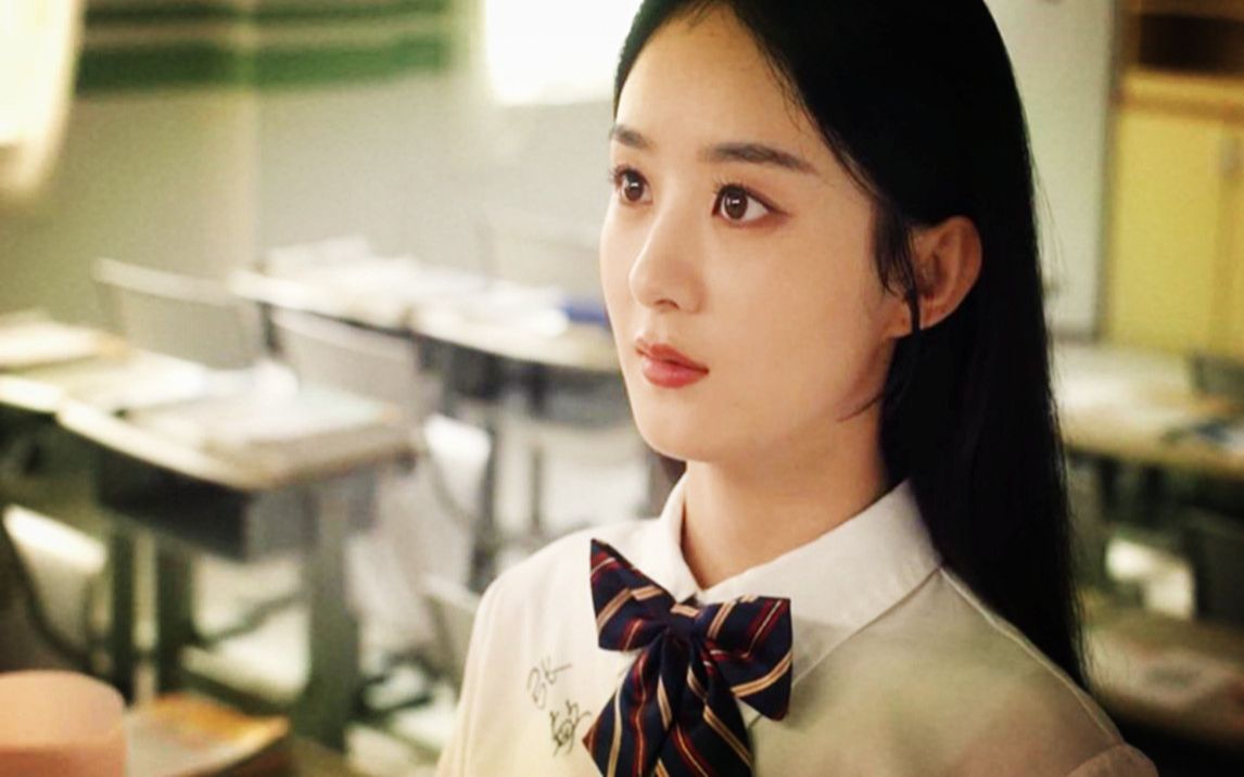 赵丽颖:青春片里永不缺席的白裙学姐