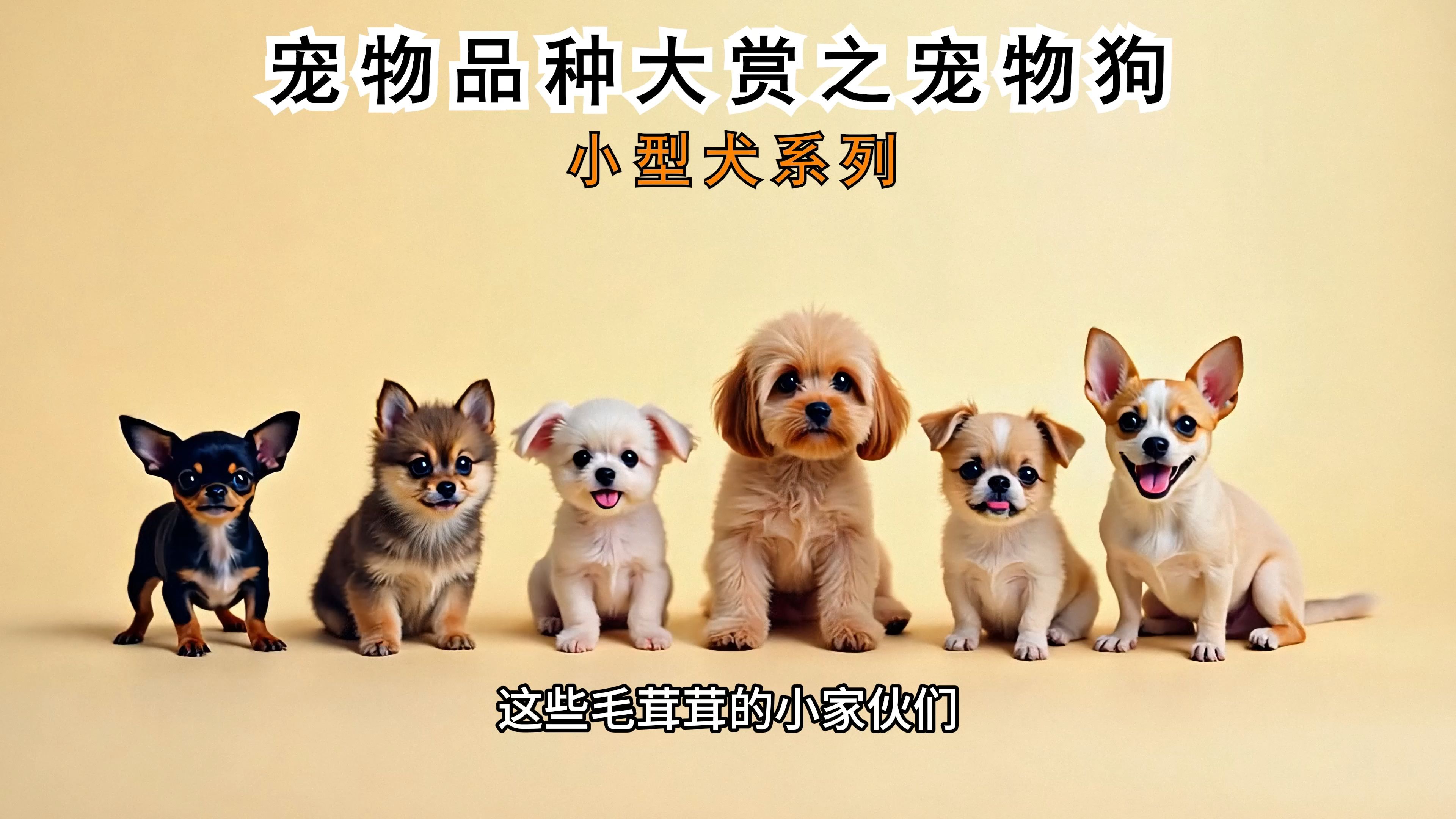 小型犬类品种大全图片