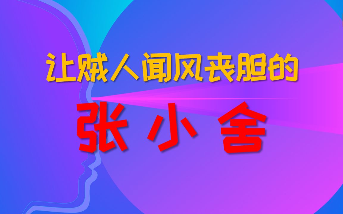 冯梦龙 智囊 人生智慧 懂得放弃 让贼人闻风丧胆的张小舍哔哩哔哩bilibili