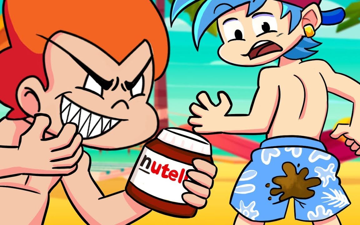 【fnf】pico 和男朋友互相恶作剧