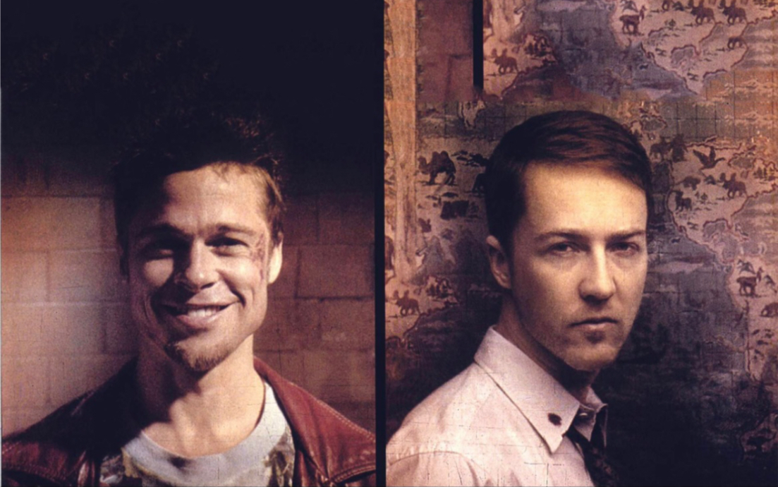 【搏击俱乐部】 "抛弃一切,我们互相照顾"just let go