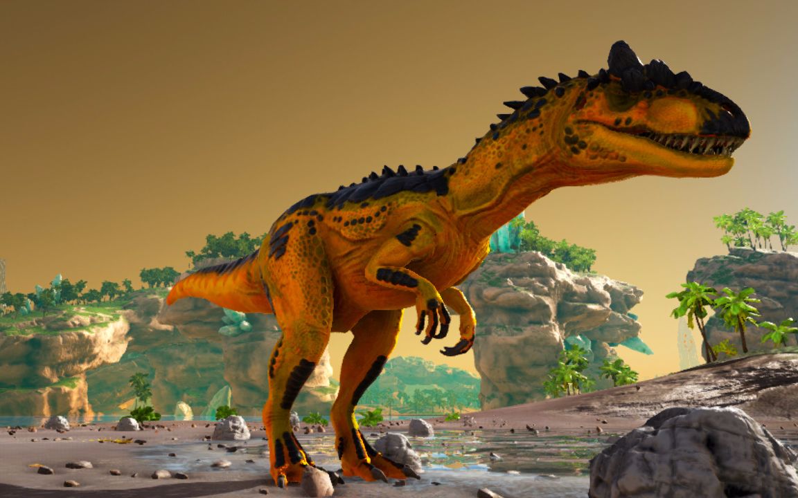 【火锅】方舟生存进化 救赎篇15 论异特龙的进化史_哔哩哔哩 (゜-゜)