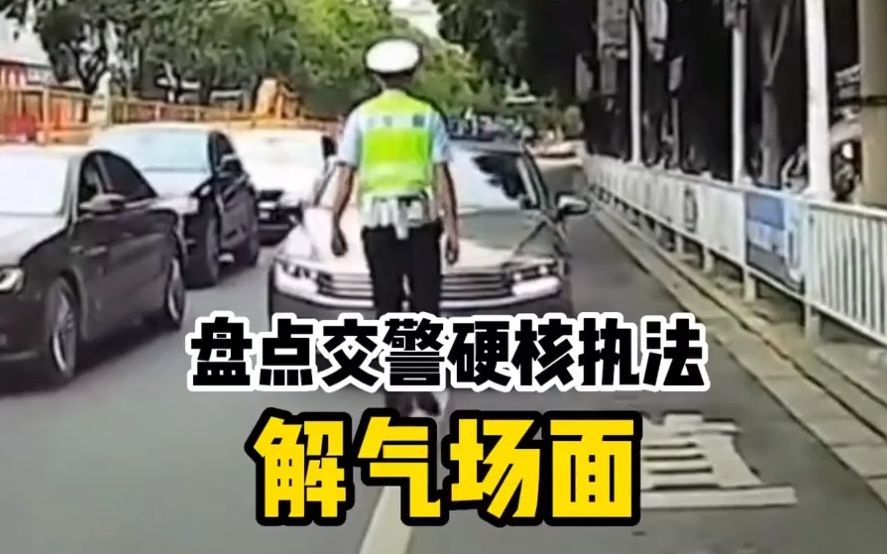 [图]盘点民警霸气执法的时刻，疯狂叫嚣不听劝，结果大快人心