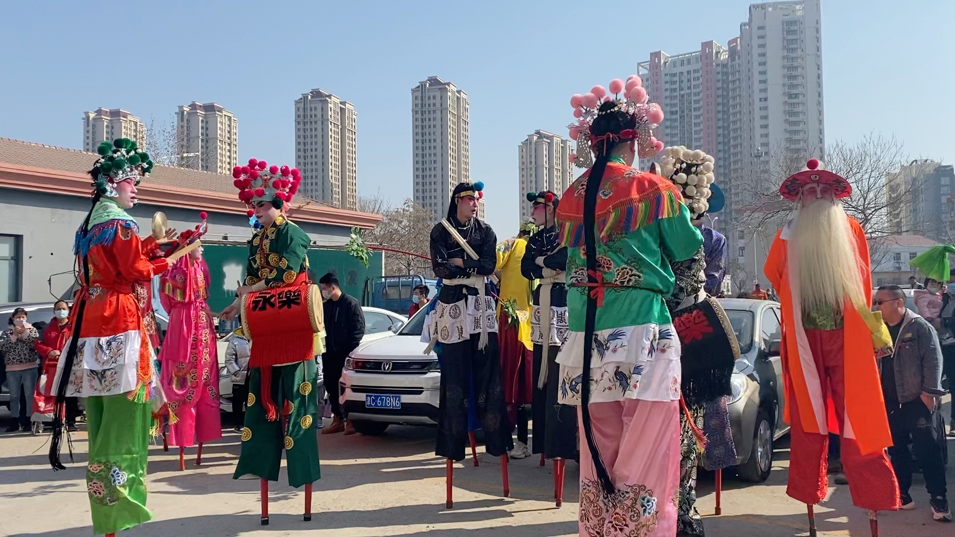 天津津南永乐高跷