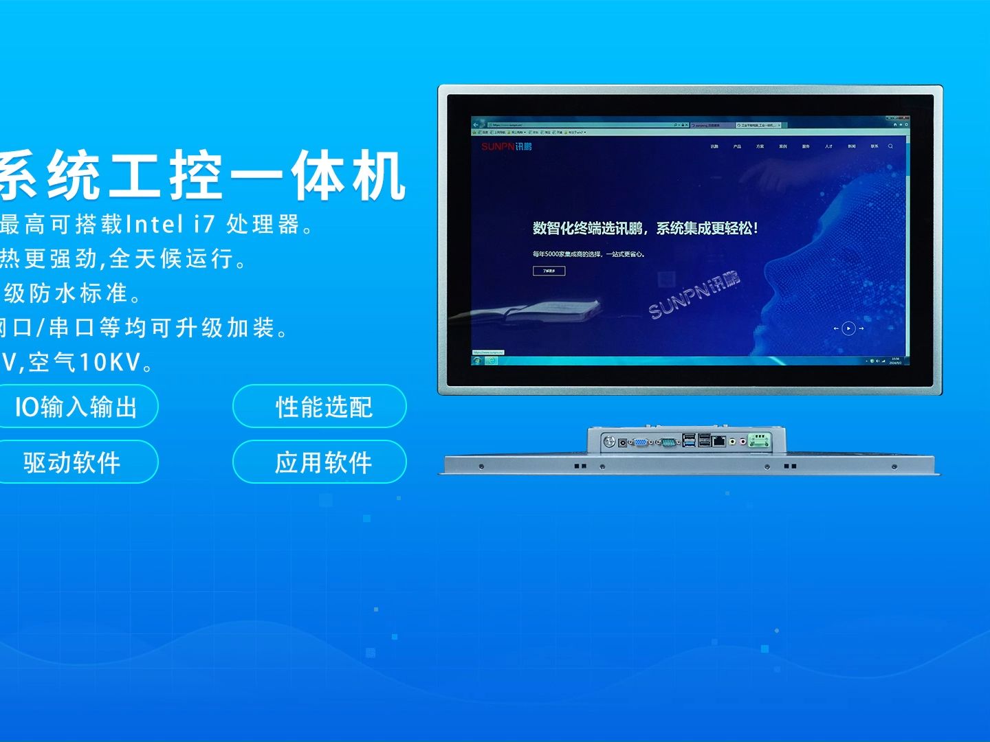 讯鹏工业一体机助力软件开发商改善工厂目视化管理哔哩哔哩bilibili