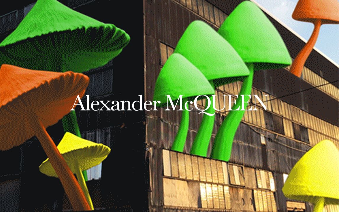 Mycelium(菌丝体)丨Alexander McQueen 2022秋冬系列哔哩哔哩bilibili