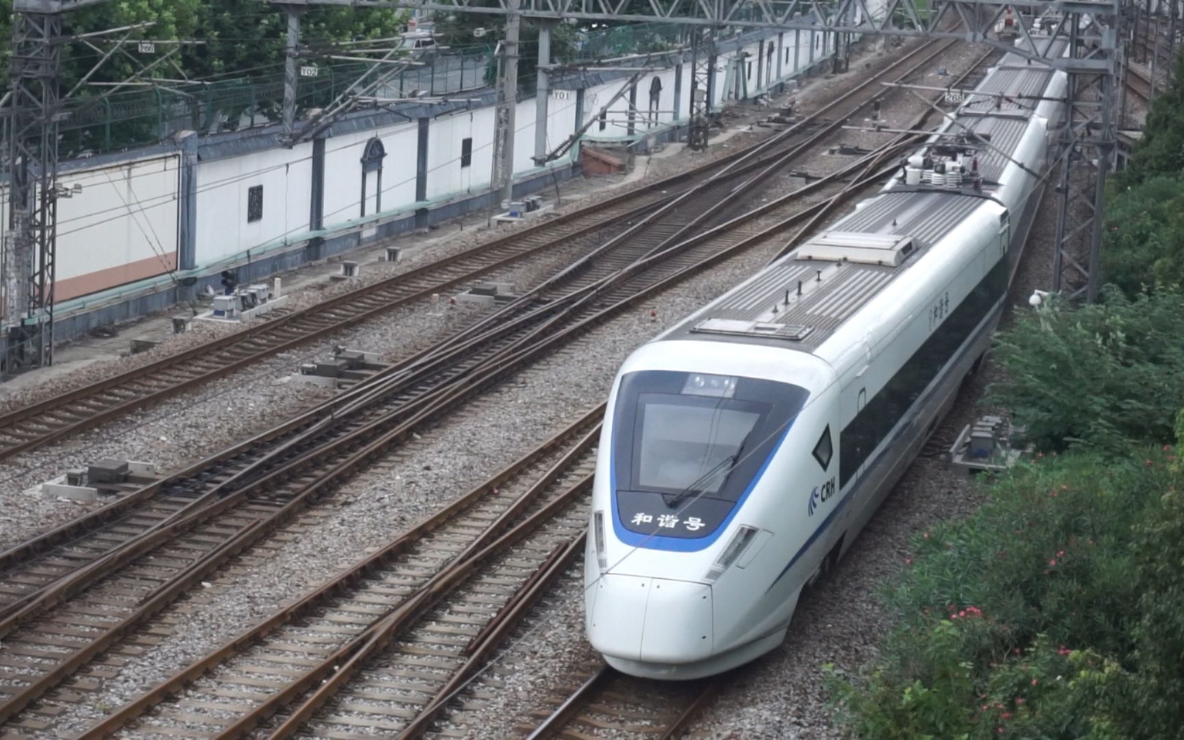 19】[京沪线][上海站]crh1e进站_哔哩哔哩 (゜-゜)つロ 干杯~-bili