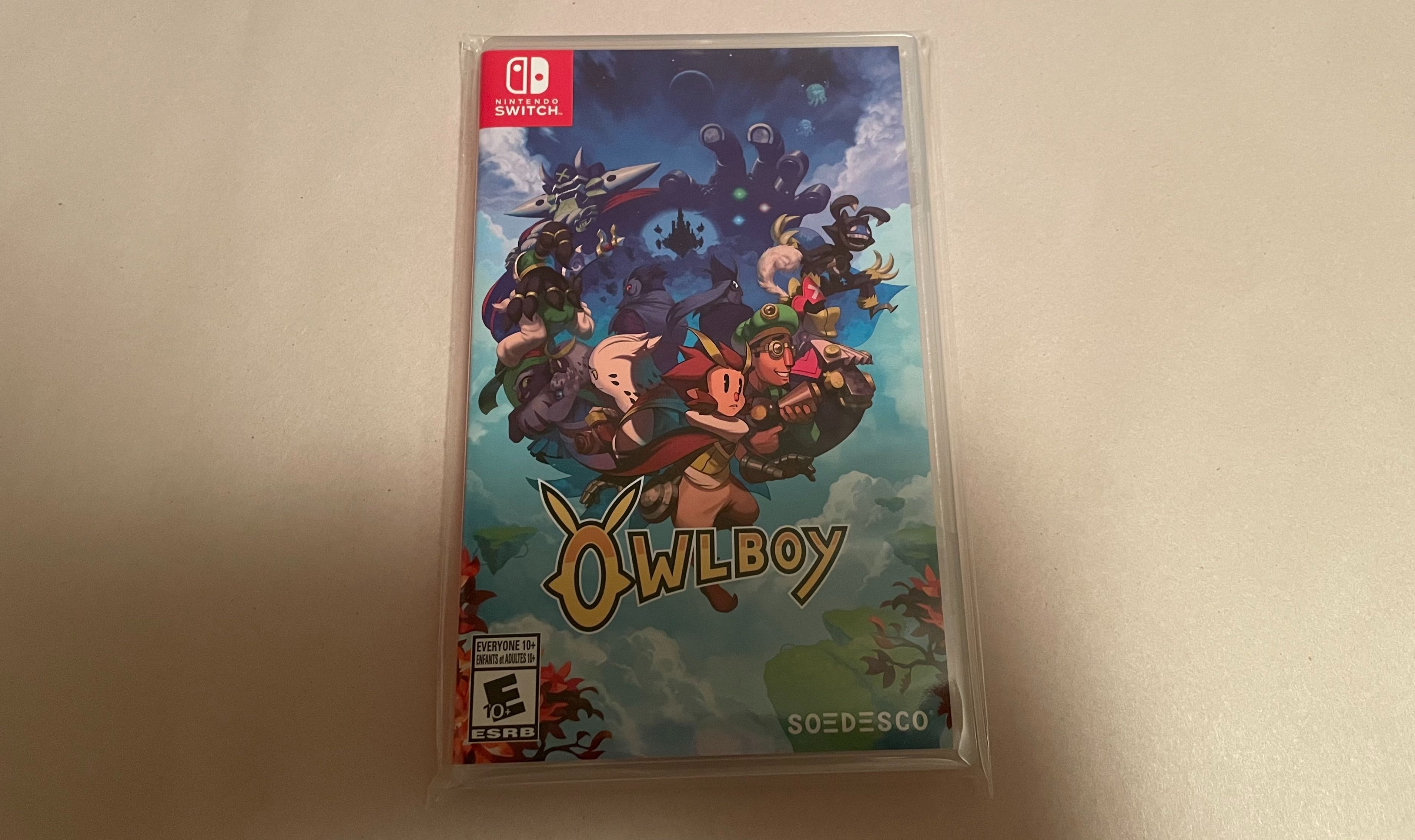 [图]猫头鹰男孩 Owlboy 美版 switch 实体试玩