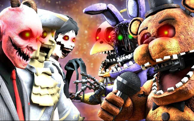 [fnaf/dd/sfm]老玩具组vs黑暗欺骗(玩具熊的五夜后宫x黑暗欺骗同人