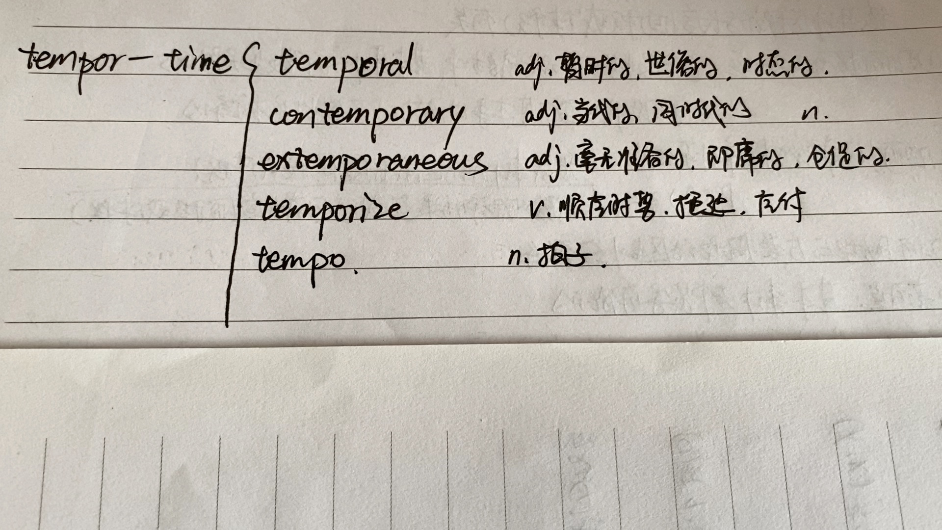 英语词根词缀 第142集tempor哔哩哔哩bilibili