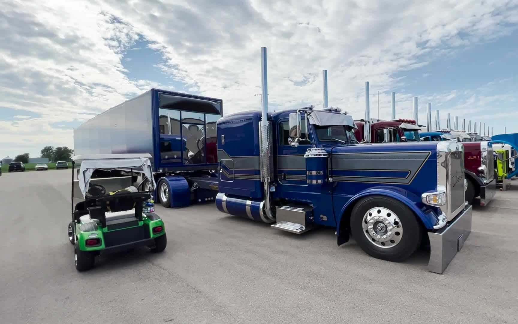 北美卡车爱荷华州grandmound卡车展欢乐时光