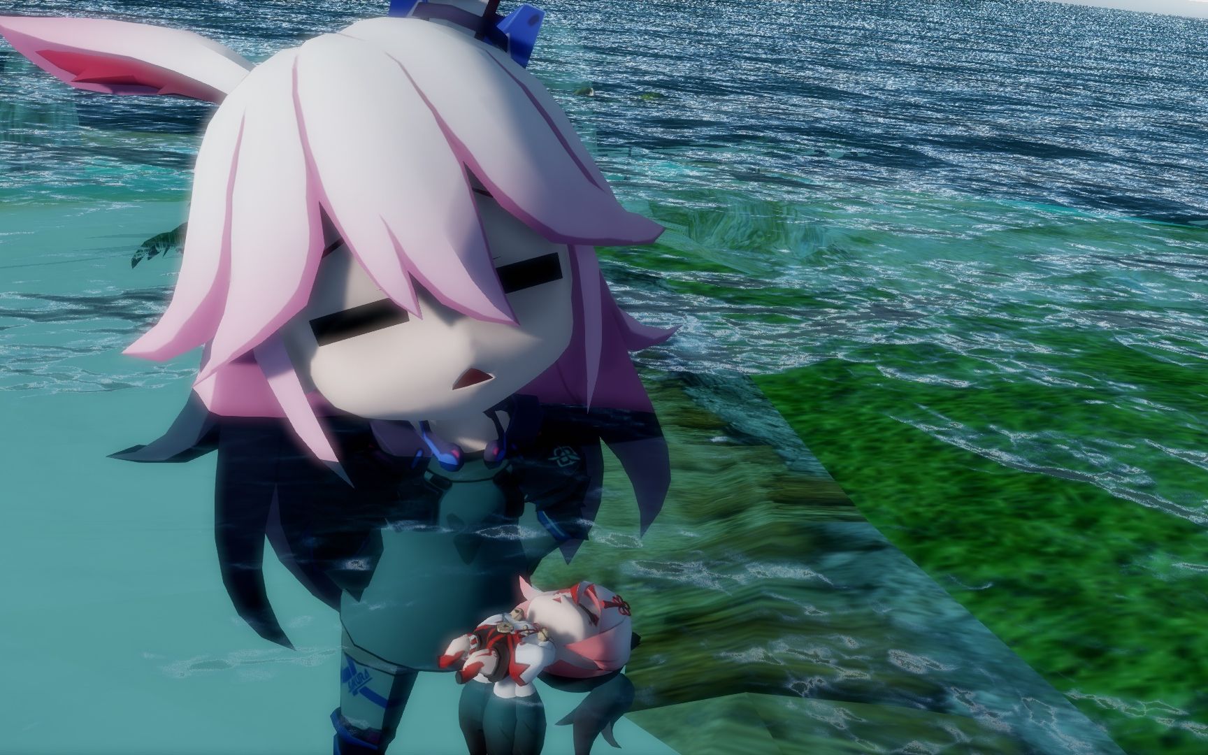 崩坏3mmd:绯玉丸不但会游泳,还会逮虾户哦_哔哩哔哩 (゜-゜)つロ 干杯