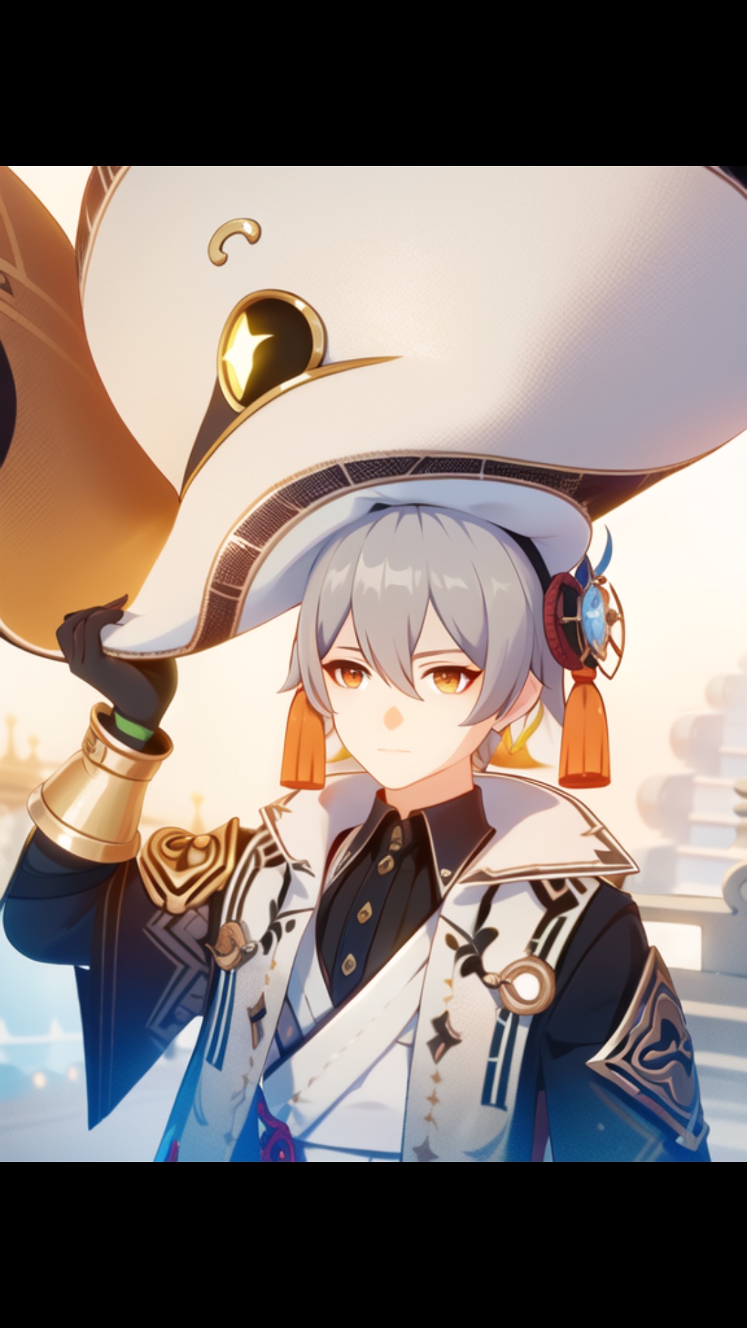 風之子残月的专属原神风格形象来啦