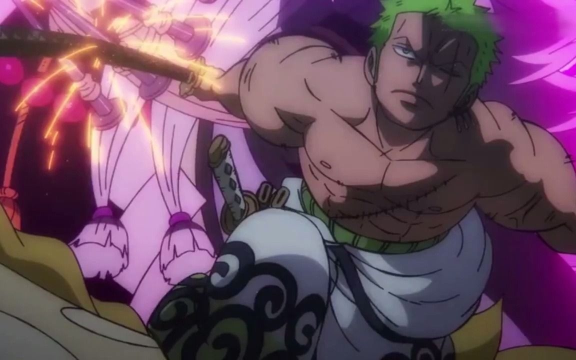 【海贼王】索隆:如果内心迷茫的话,就先自己将其斩断!和之国战斗合集