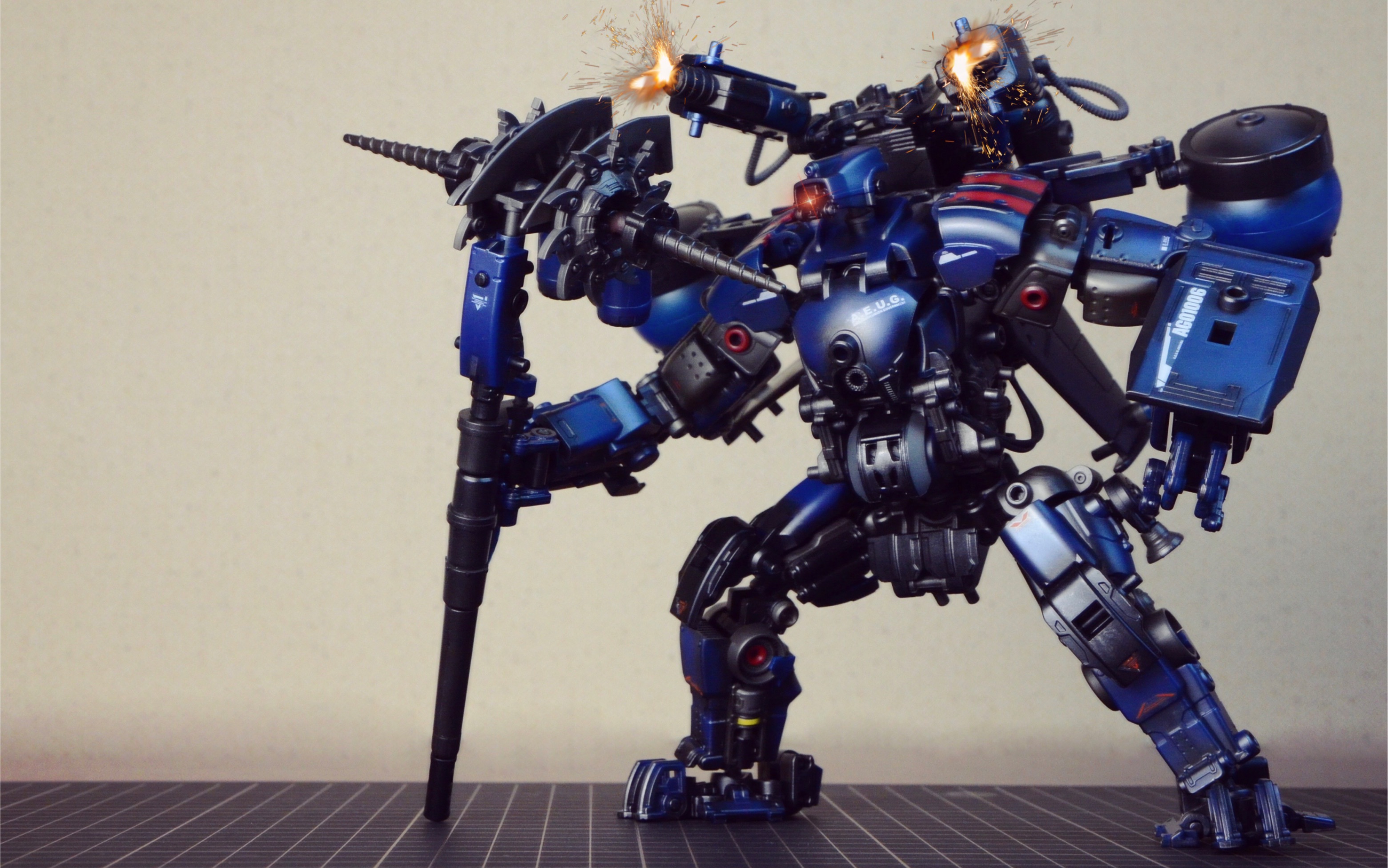 rihio无限深远 创意拼装机甲