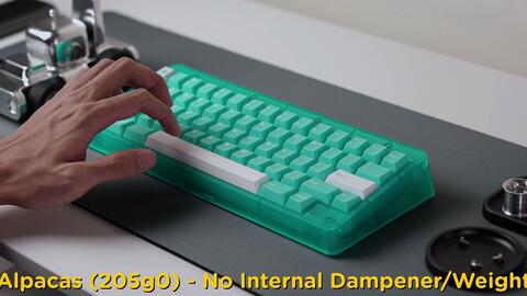 搬运】Rama - Kara 60 客制化键盘打字视频(RAMA WORKS® KARA AZUR