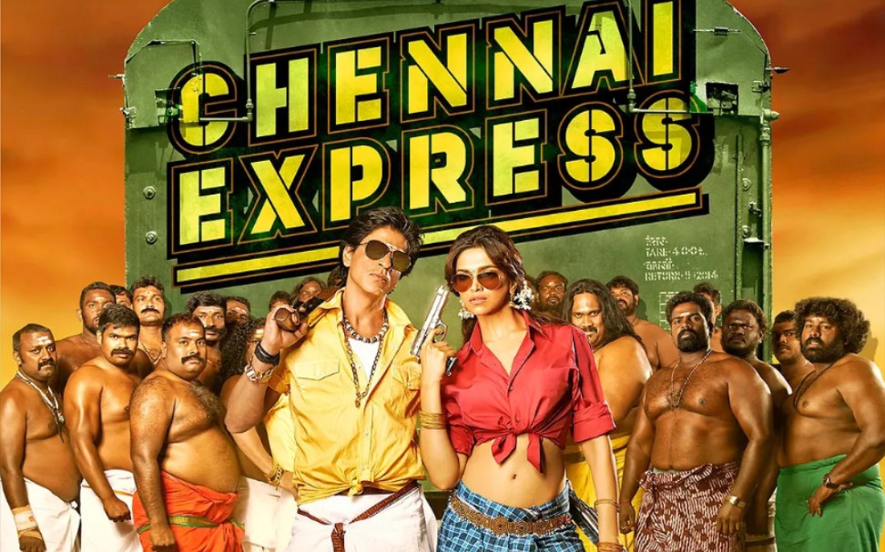 [图]「中英字幕」金奈快车 Chennai Express 预告，沙鲁克汗、迪皮卡