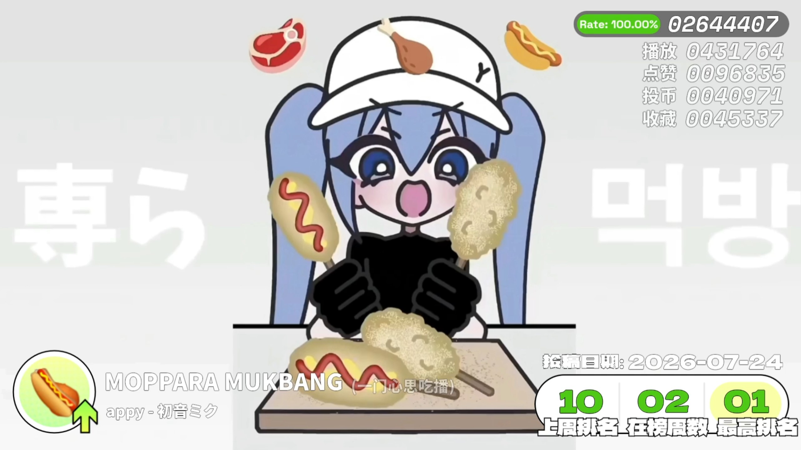 一门心思吃播传说榜彩蛋